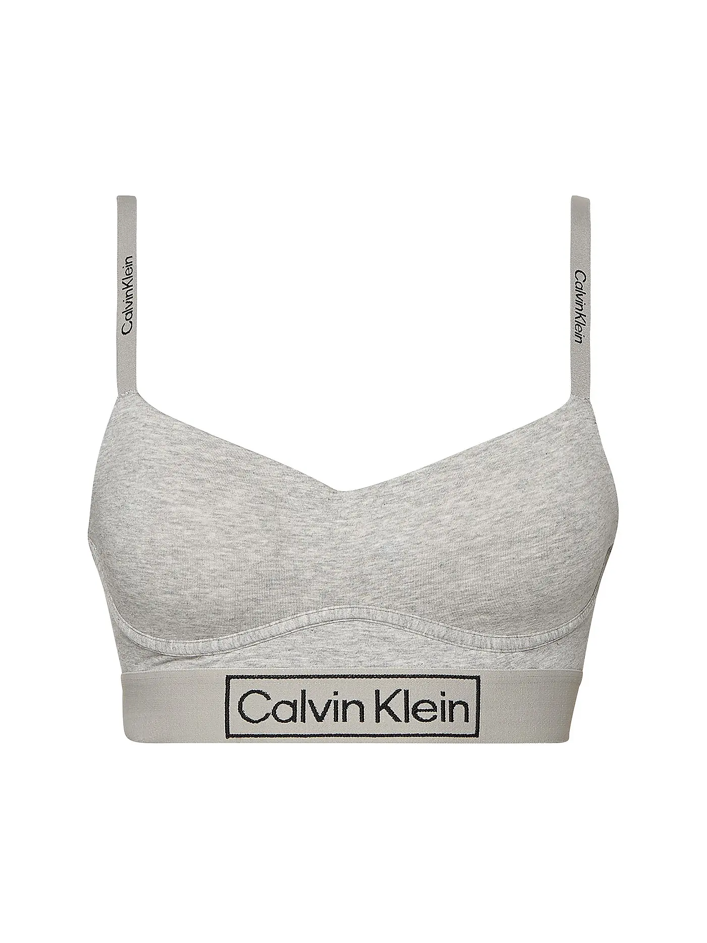 CALVIN KLEIN | Bustier gefüttert green | grau